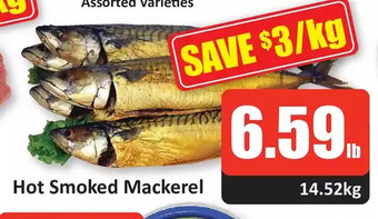 Starsky Hot smoked mackerel offer