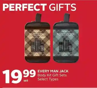 Rexall Every man jack body kit gift sets offer