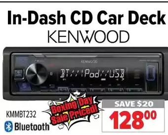 2001 Audio Video Kenwood in-dash cd car deck offer