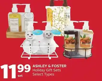 Rexall Ashley & foster holiday gift sets offer