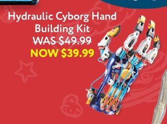 Hydraulic cyborg hand building kit