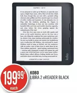 Shoppers Drug Mart Kobo libra 2 ereader black offer