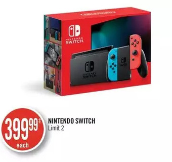 Shoppers Drug Mart Nintendo switch offer