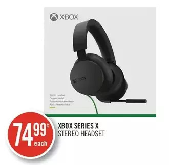 Shoppers Drug Mart Xbox series x stereo headset offer