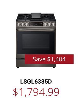 Canadian Appliance Source Lg range offer