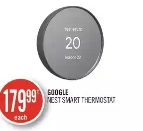 Shoppers Drug Mart Google nest smart thermostat offer