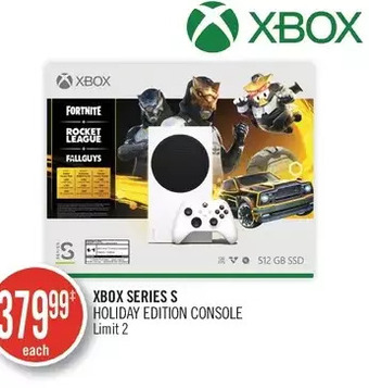 Shoppers Drug Mart Xbox series s holiday edition console offer
