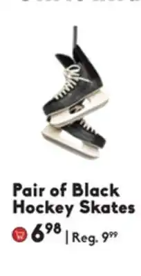Sheridan Nurseries Pair of black hockey skates offer