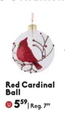 Sheridan Nurseries Red cardinal ball offer