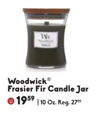 Woodwick® frasier fir candle jar