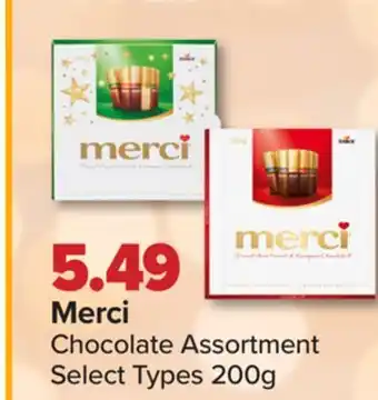 PharmaChoice Merci chocolate assortment offer