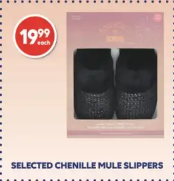 Wellwise by Shoppers Selected chenille mule slippers offer