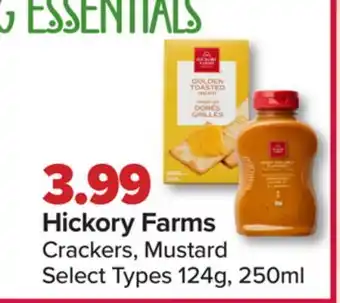 PharmaChoice Hickory farms crackers, mustard offer