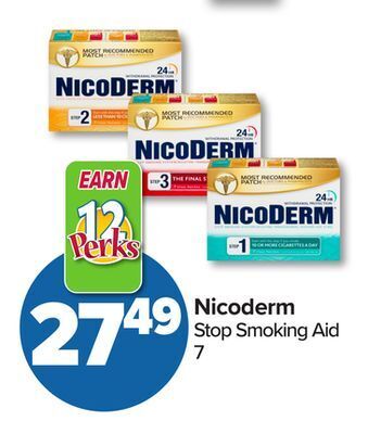 PharmaChoice Nicoderm stop smoking aid offer