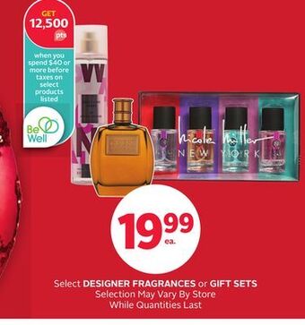 Rexall Select designer fragrances or gift sets offer