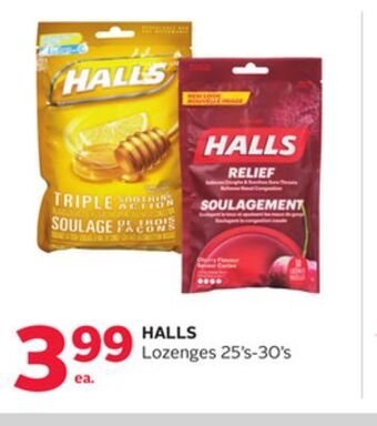 Rexall Halls lozenges offer