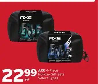Rexall Axe 4-piece holiday gift sets offer
