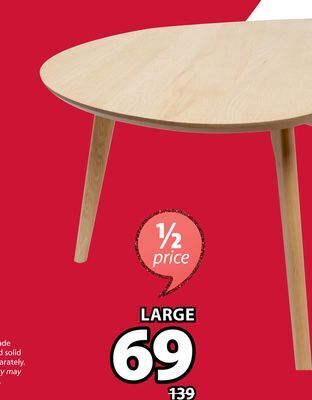 JYSK Lejre coffee table offer