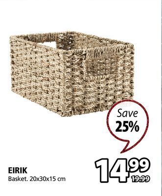 JYSK Eirik basket offer