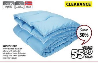 JYSK Kongsfjord duvet offer