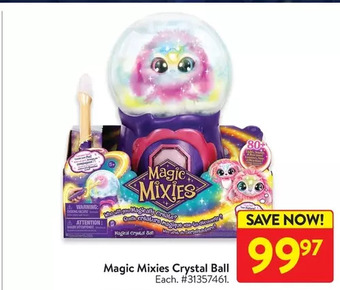 Walmart Magic mixies crystal ball offer