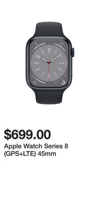 Sport Chek Apple watch series 8 (gps+lte) 45mm offer