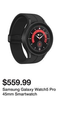Sport Chek Samsung galaxy watch5 pro 45mm smartwatch offer