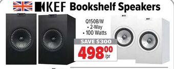 2001 Audio Video Kef bookshelf speakers offer