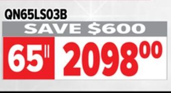 2001 Audio Video Samsung 65" the frame art mode 4k qled offer