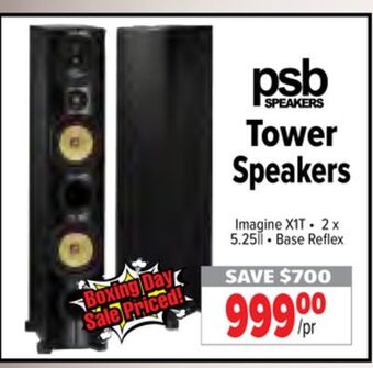 2001 Audio Video Tower speakers offer