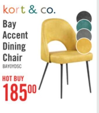 The Brick Bay dining chair - yellow offer