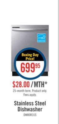 The Brick Samsung digital touch control 55 dba dishwasher - dw80r2031us/aa offer