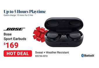 Visions Electronics Bose sport earbuds bluetooth offer
