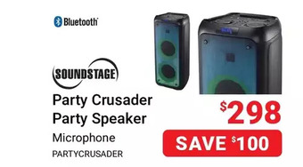 Visions Electronics Soundstage party crusader party speaker offer