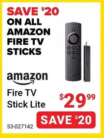 Visions Electronics Amazon fire tv stick lite offer