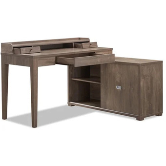 The Brick Jude reversible desk with hutch | writing desk | bookcase offer