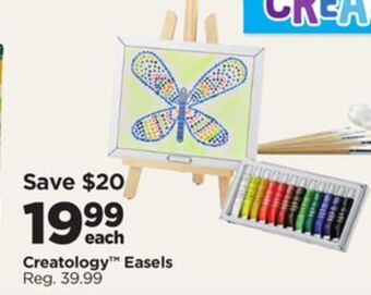 Michaels Creatology easels offer