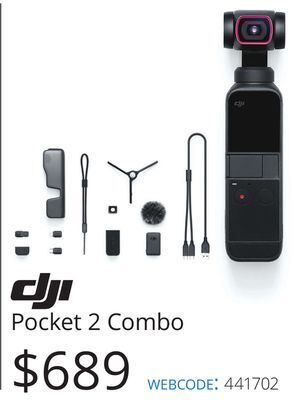 Vistek Dji pocket 2 combo offer
