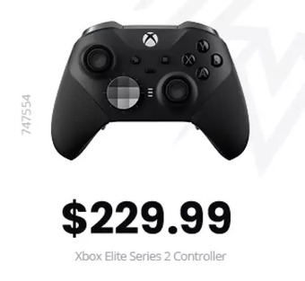 GameStop Xbox elite wireless controller series 2 offer