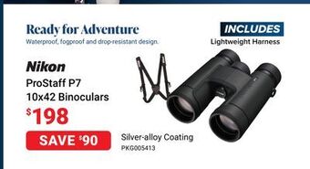 Visions Electronics Nikon prostaff p7 10x42 binoculars offer