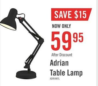 The Brick Adrian desk lamp offer