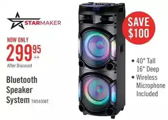 The Brick Bluetooth speaker system offer