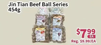 Blue Sky Supermarket Jin tian beef ball series offer