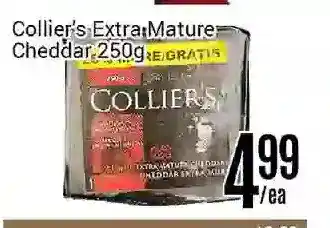 Nations Fresh Foods Collier's extra mature cheddar offer