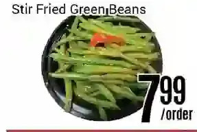 Nations Fresh Foods Stir fried green beans offer