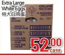 Hong Tai Supermarket Extra large white eggs offer