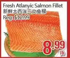 Hong Tai Supermarket Fresh atlanyic salmon fillet offer