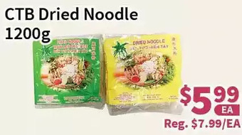 Blue Sky Supermarket Ctb dried noodle offer