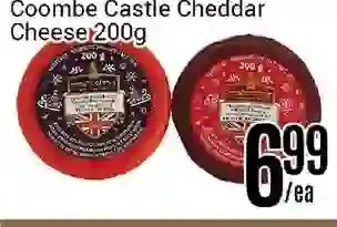 Nations Fresh Foods Coombe castle cheddar cheese offer