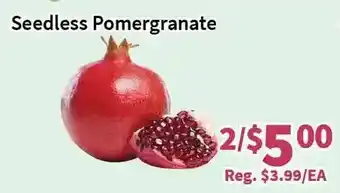Blue Sky Supermarket Seedless pomegranate offer